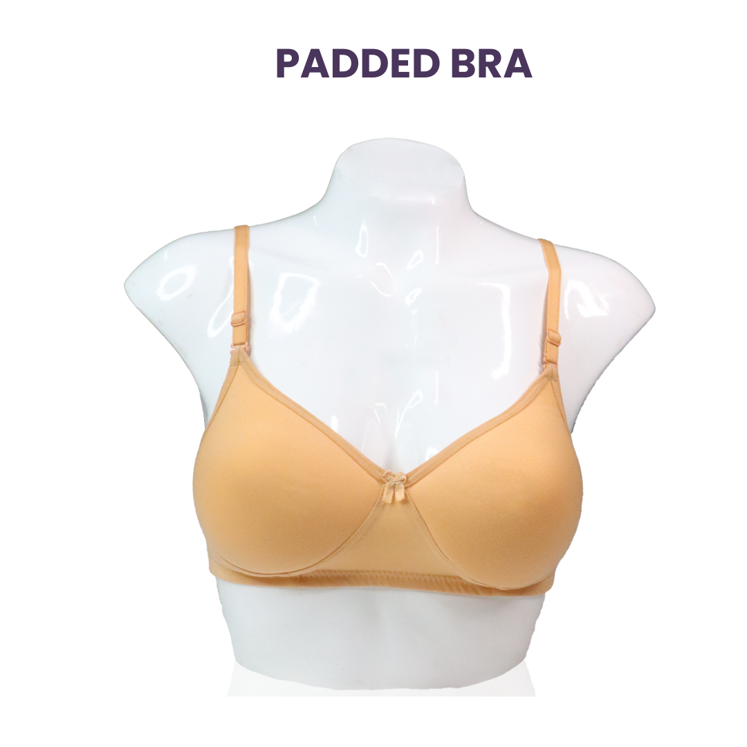 POLYCOTTON PADDED Bra
