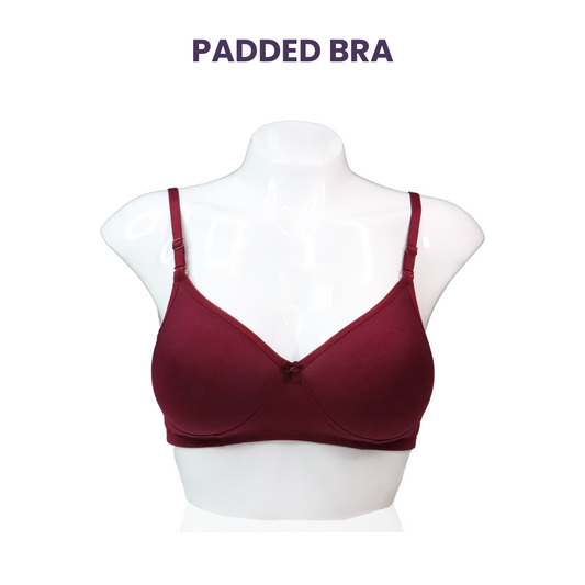 POLYCOTTON PADDED Bra