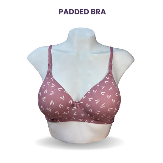 PINK PRINT LYCRA PAD