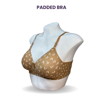 GREY PRINT LYCRA PAD
