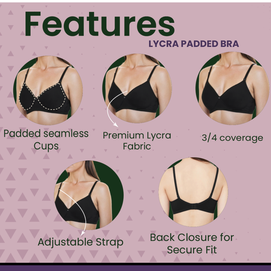 BLACK LYCRA PAD