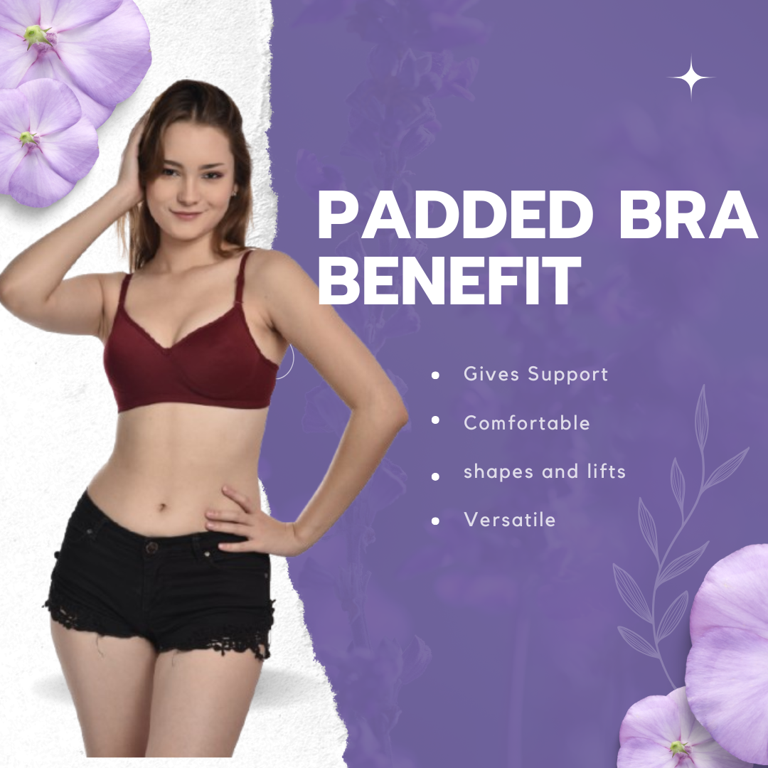 POLYCOTTON PADDED Bra